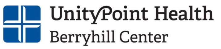 Main Logo for UnityPoint Health-Berryhill Center