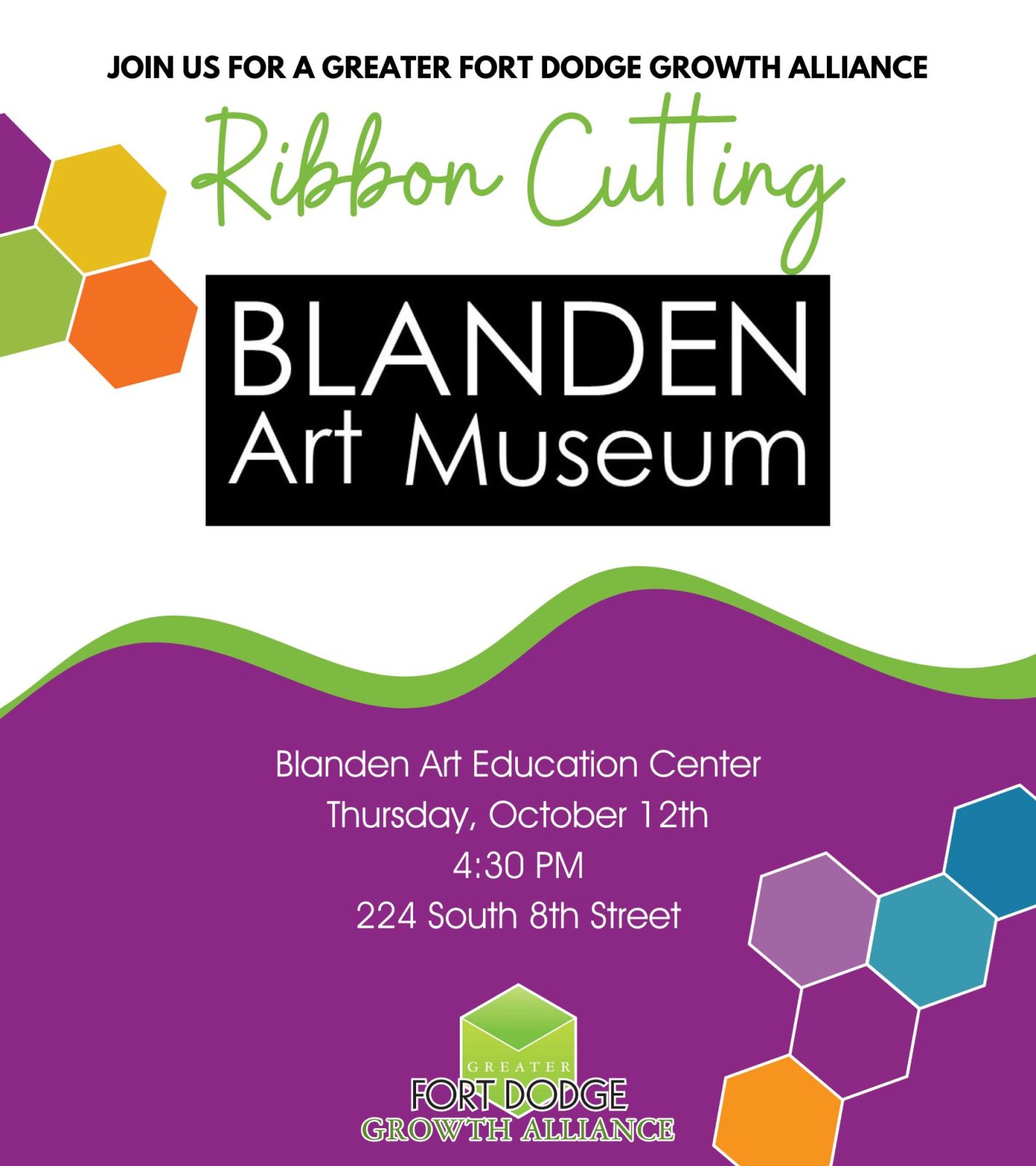 Ribbon Cutting: Blanden Art Museum Photo - Click Here to See