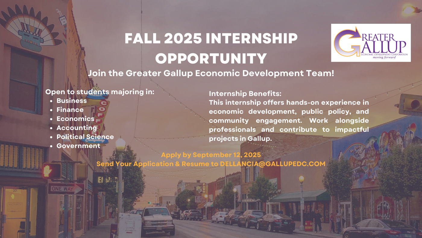 fall internship opportunity