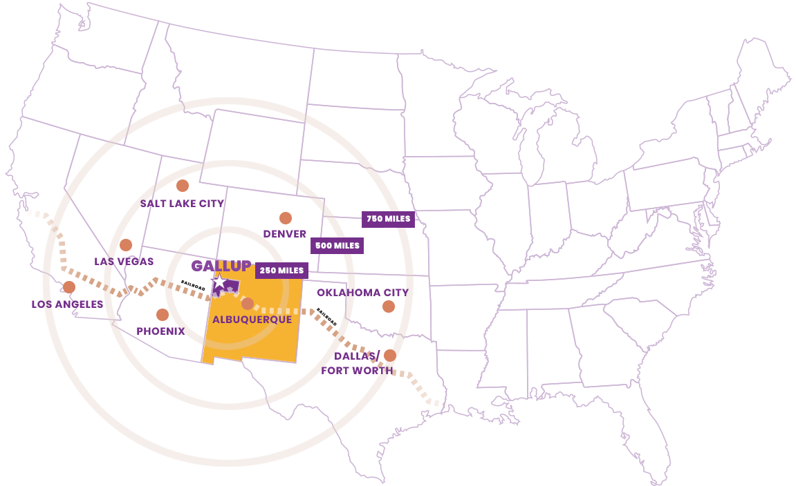 Location Map USA