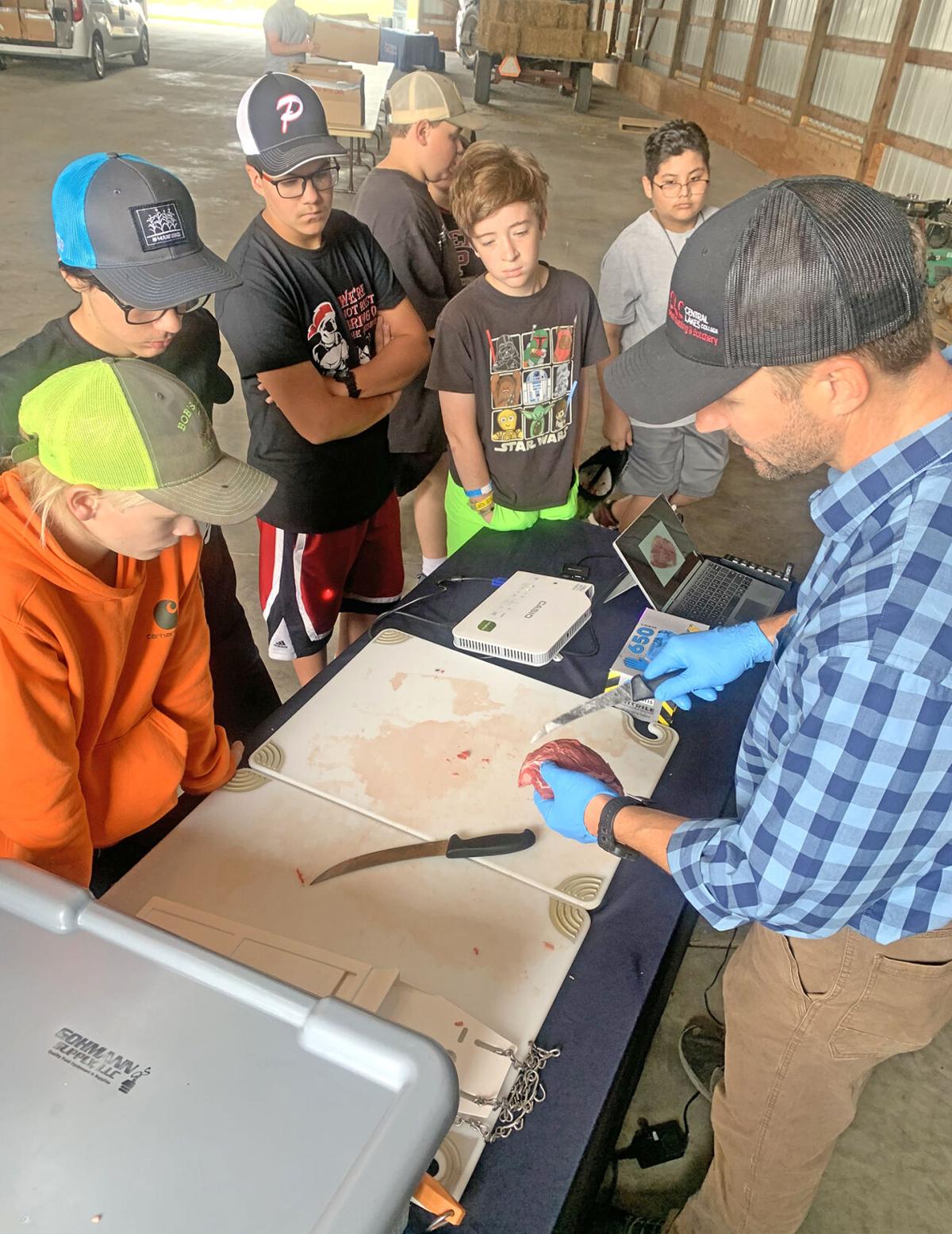 Pierz junior high students learn more about ag Photo