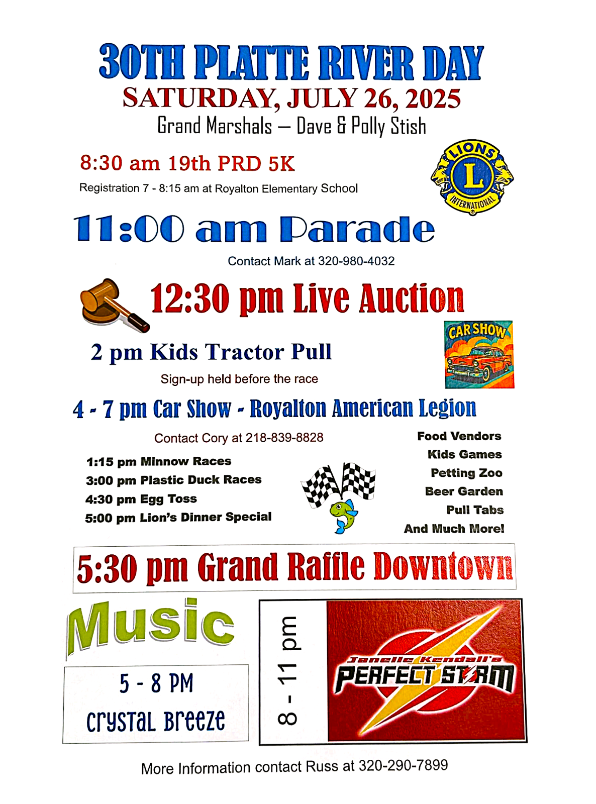 Janelle Kendall's Perfect Storm headlines Platte River Days concert July 26: Parade at 11 a.m. Photo