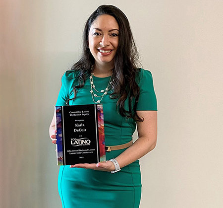 UHV-Katy staffer earns national Latino leadership award Main Photo