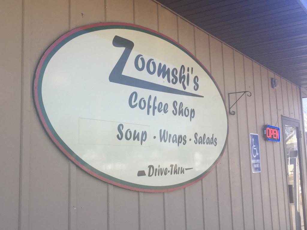 Zoomski's Coffee Shop Logo