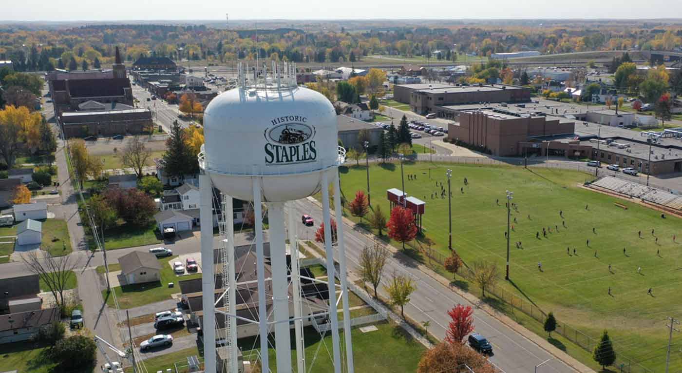 Staples, MN watertower