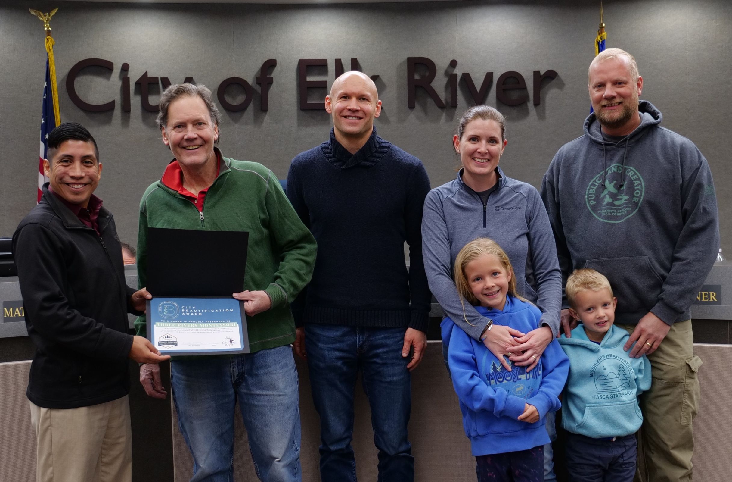 Three Rivers Montessori School Shines with 2022 Beautification Award Photo