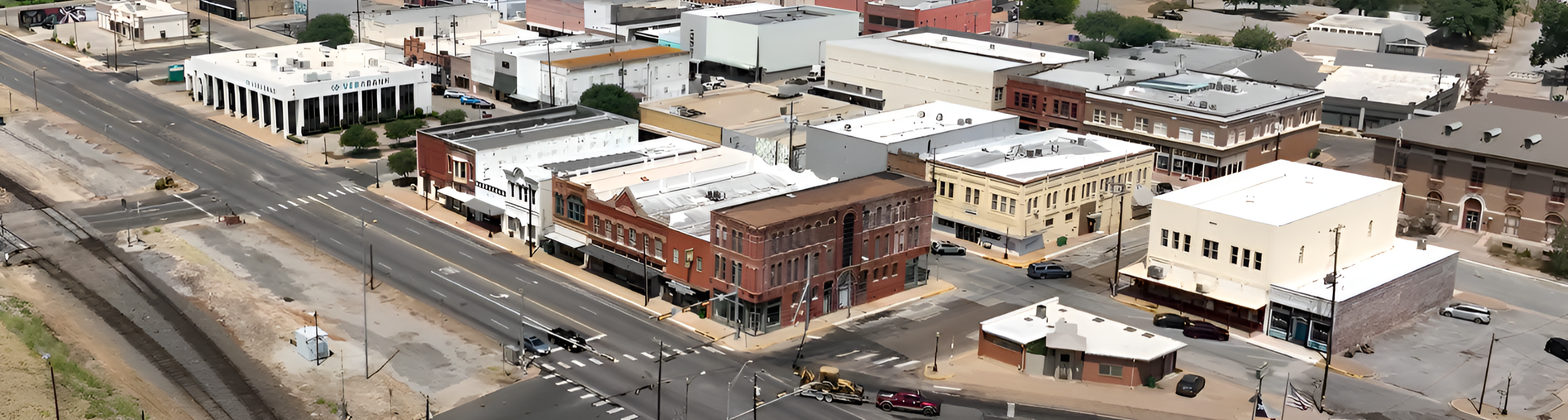 Aerial View of Downtown