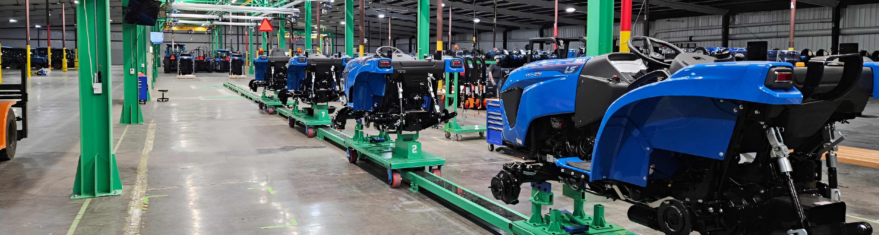 LS Tractor Assembly Line