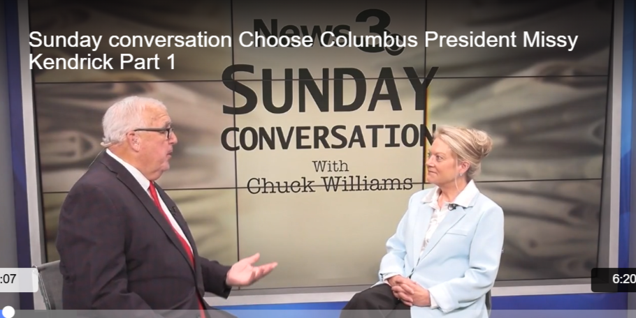 New "Choose Columbus" President and CEO Missy Kendrick discusses the region's future with WRBL’s Chuck Williams Photo