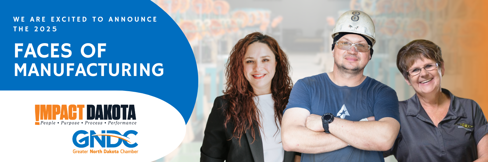 Click the Three from Jamestown Honored as 2025 "Faces of Manufacturing" slide photo to open