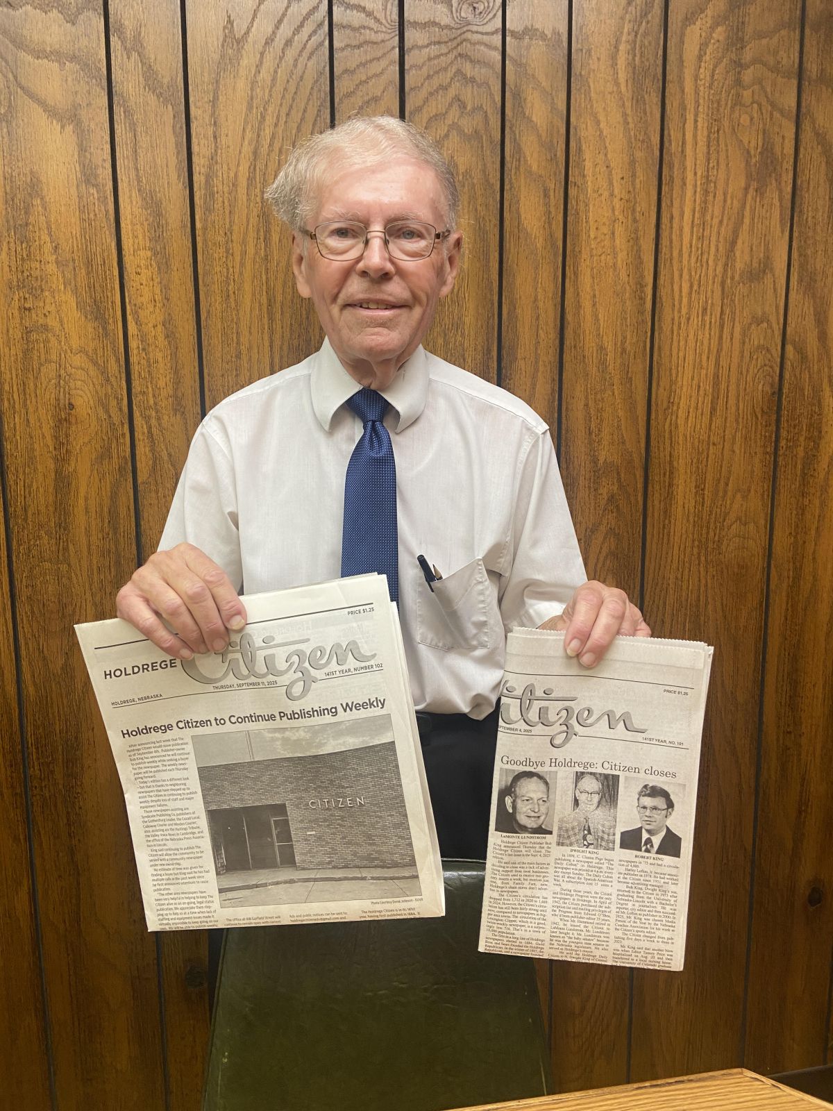 Click the Journalists Across the State Step Up to Save Holdrege Newspaper slide photo to open