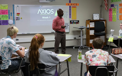 Click the Axios Celebrates 5 Years With New Programs slide photo to open