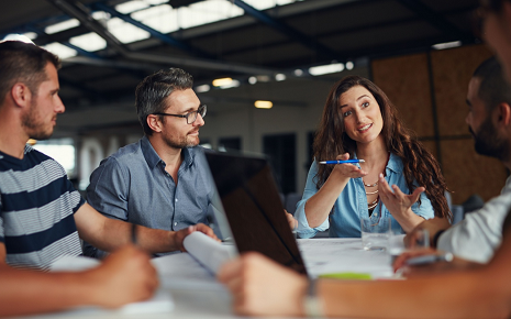 EXPAND Greater Springfield Builds on a Strong Foundation for Business Growth - Image of a business meeting.