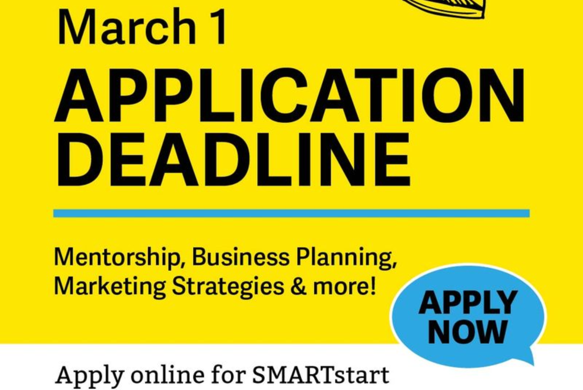 2026 SMARTstart Applications - Open! Photo