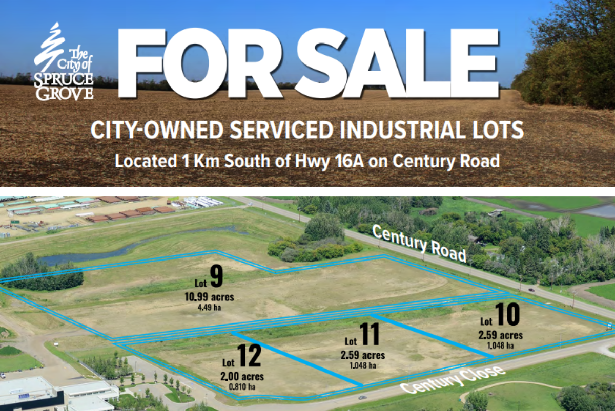City-Owned Industrial Lots for Sale Main Photo
