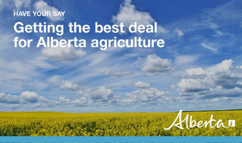 Creating jobs by investing in Alberta agriculture Photo