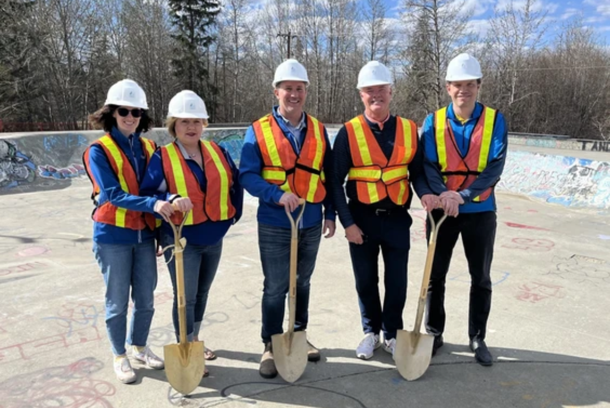 Spruce Grove's highly anticipated Re-imagined Central Park construction begins Photo