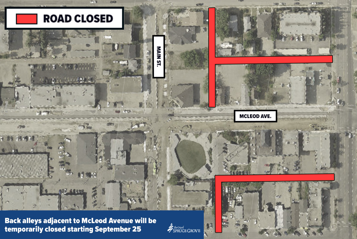 Intermittent alley closures in the City Centre, starting September 25 Main Photo