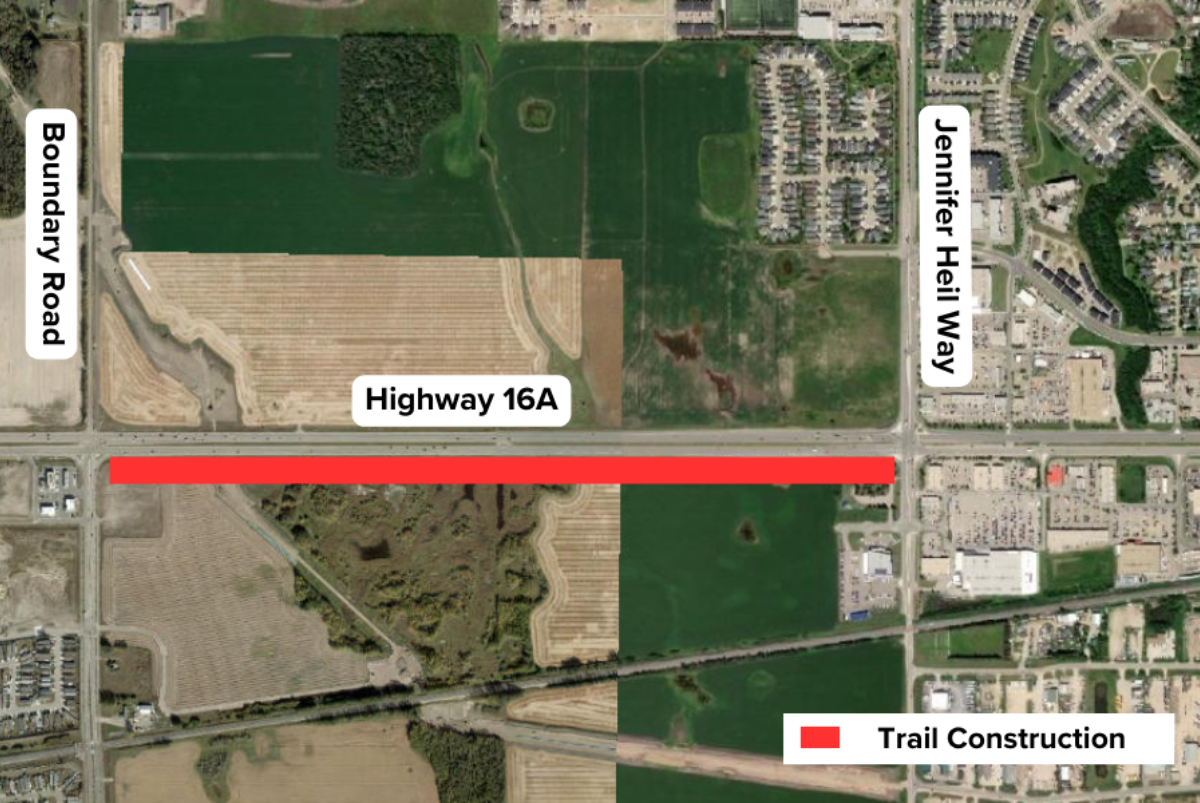 Spruce Grove and Stony Plain Celebrate the Completion of the Joint Trail Connection Project Photo