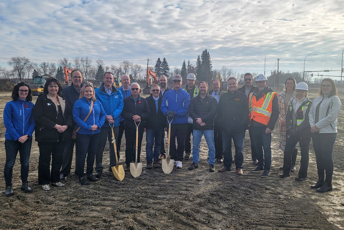 Sod Turning Event - Spruce Grove Ballpark District Photo