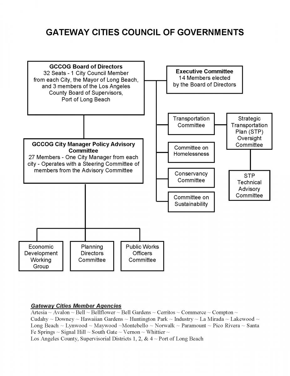 organizational flow chart