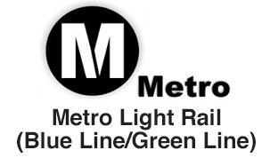 Metro Light Rail (Blue Line/Green Line)'s Logo
