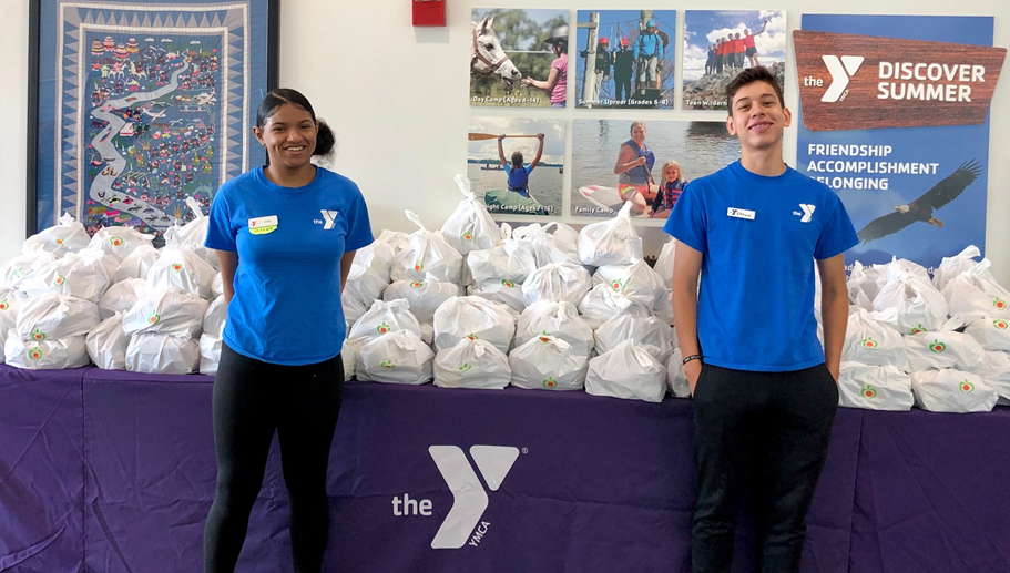 YMCA Food Distribution Photo