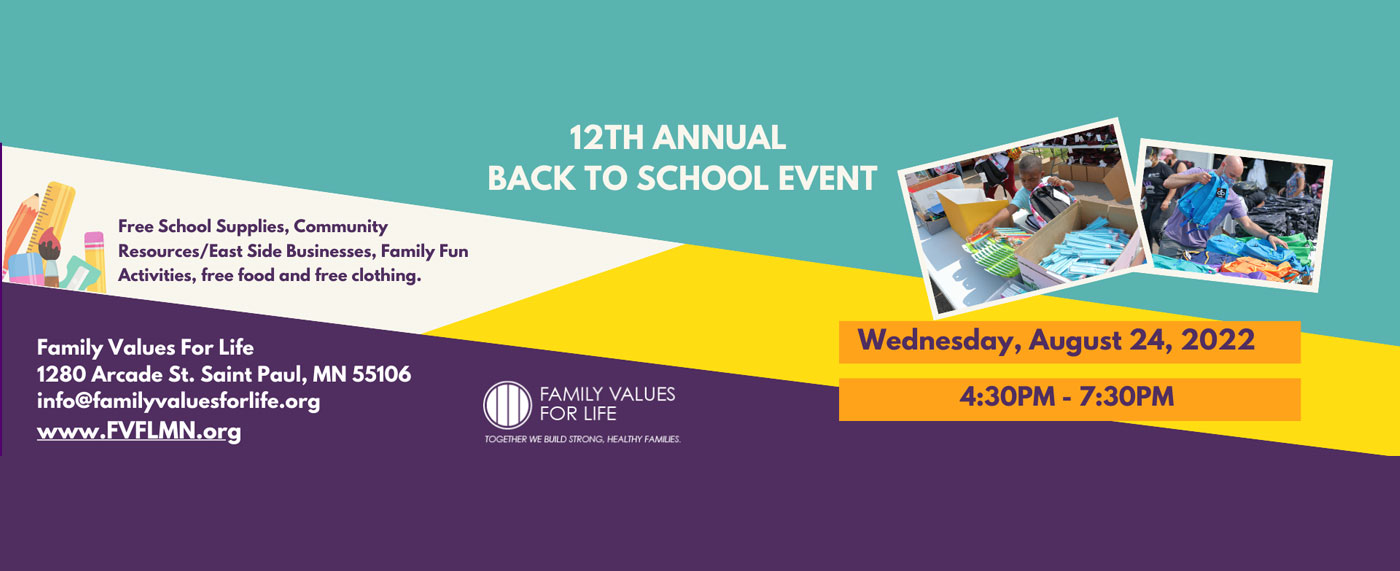 12TH ANNUAL BACK TO SCHOOL EVENT