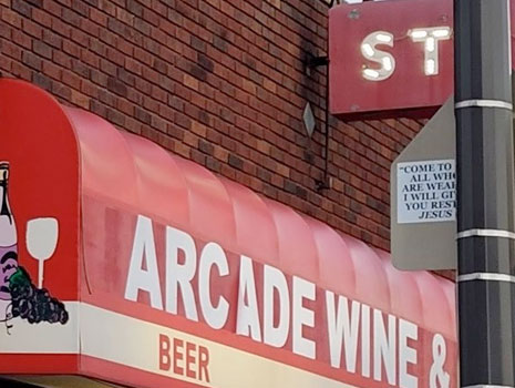 Arcade Wine & Spirits's Logo