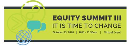 Event Promo Photo For Equity Summit III: It is Time to Change