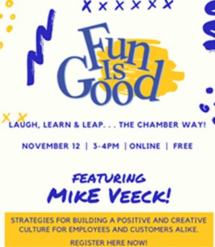 Event Promo Photo For Fun is Good: Laugh, Learn, and Leap... the Chamber Way!