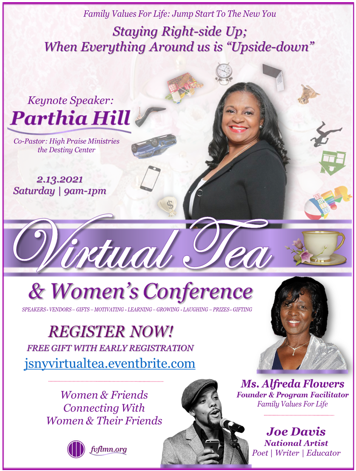 Event Promo Photo For Family Values for Life - Virtual Tea & Women's Conference