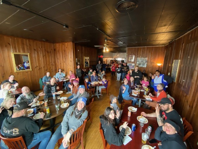 Full Group at Lunch!