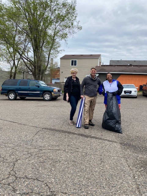 volunteers from Masonic Lodge