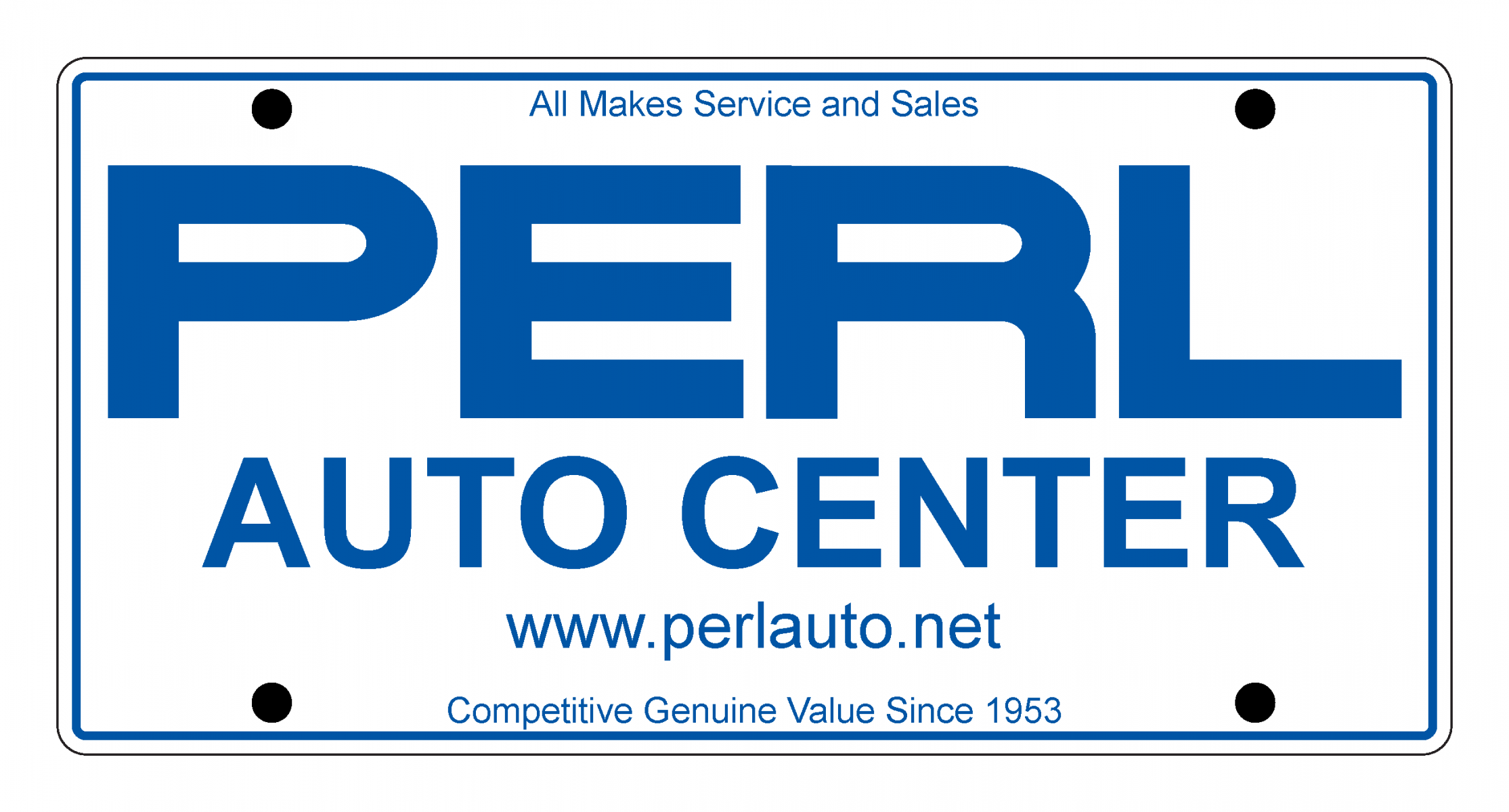 Perl Auto Center's Logo