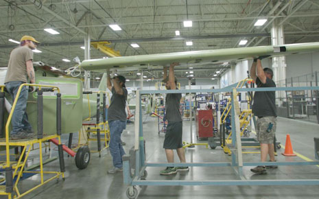 Click the Montgomery County Plays An Essential Role in the Aviation Industry slide photo to open