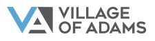 Main Logo for Village of Adams