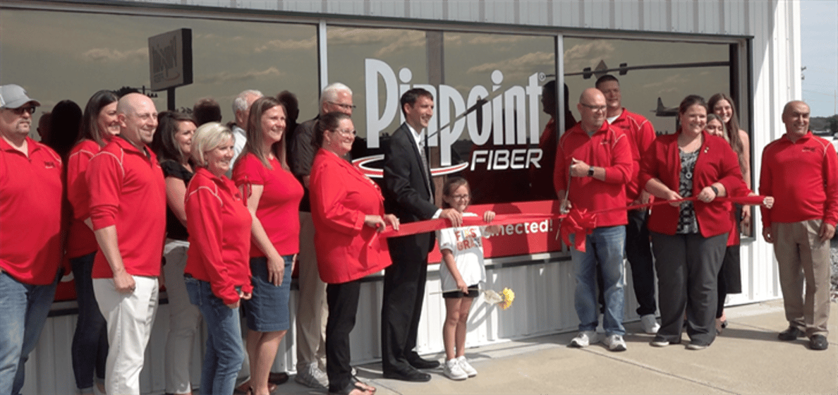 Pinpoint Fiber holds open house, cuts ribbon on new Beatrice location Main Photo