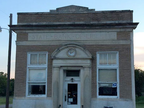 state bank of Liberty, NE building