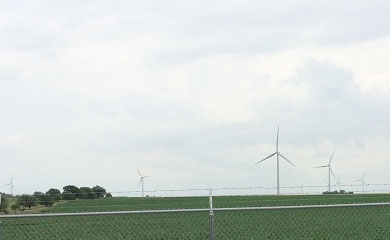 windmills in Odell, Gage County, Nebraska
