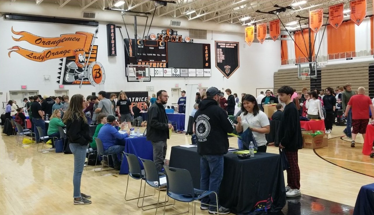 Beatrice High School students learn about local job opportunities Photo