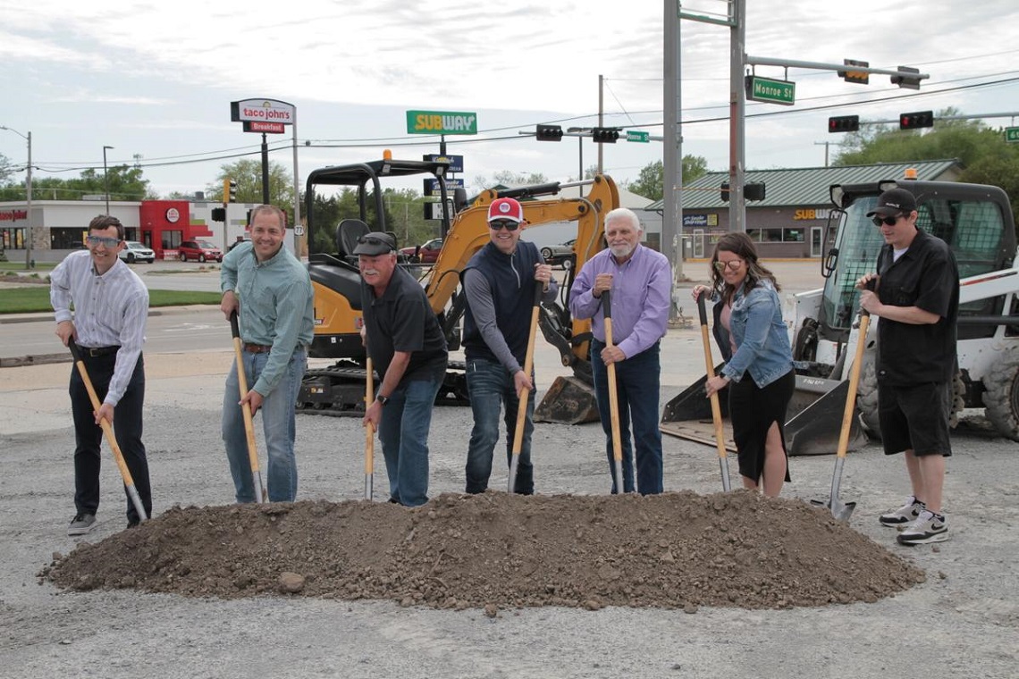 Groundbreaking ceremony for Beatrice Jimmy John's held Photo