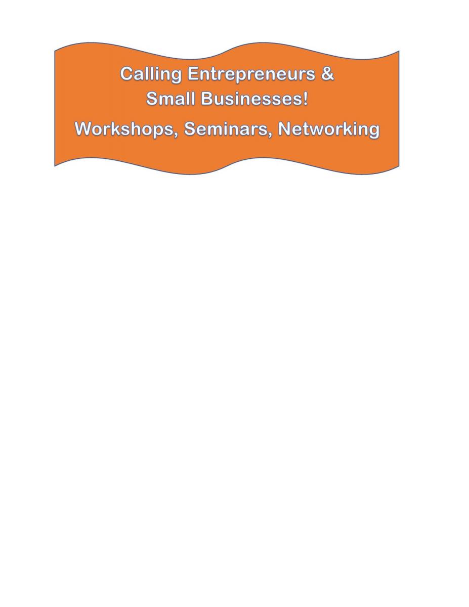 Small Business Workshops & Events - March 2017 Main Photo