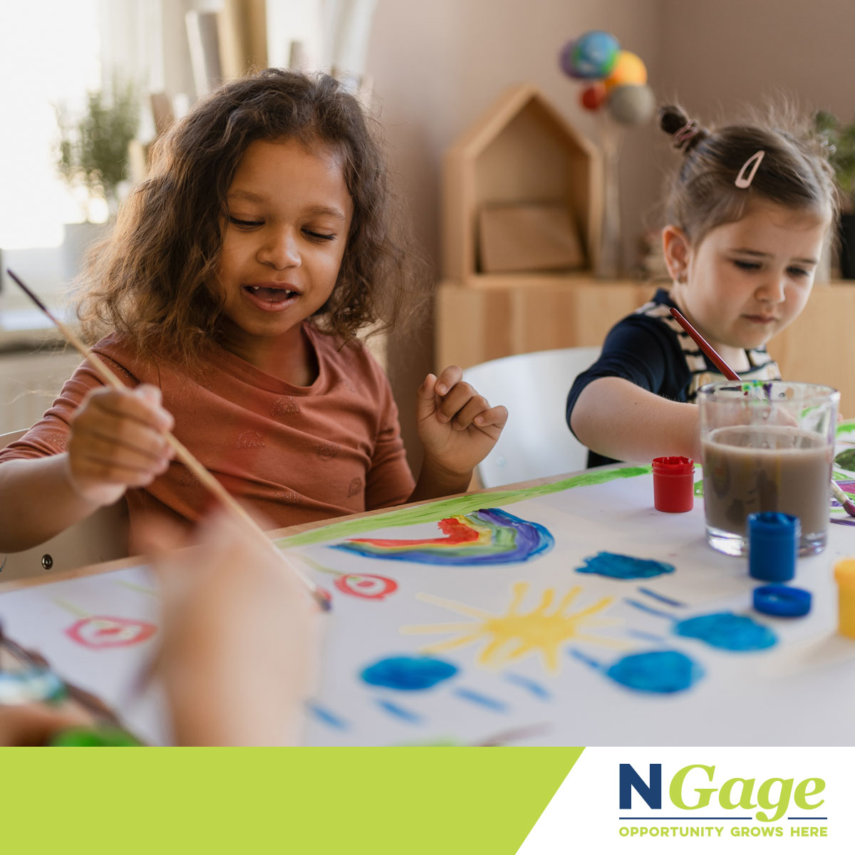 Click the NGage Sponsors Gage County Childcare Grants Slide Photo to Open