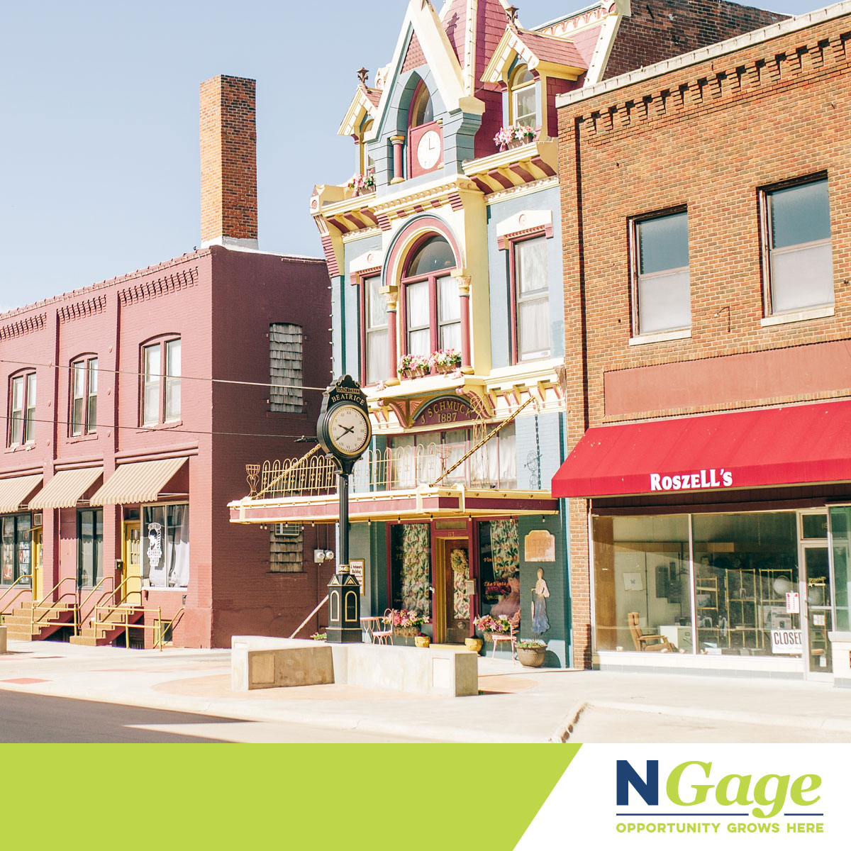 NGage Works with the City of Beatrice on Downtown Projects Photo