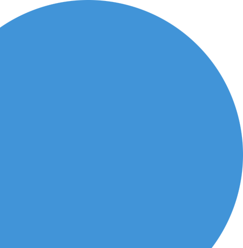 Blue circular background image