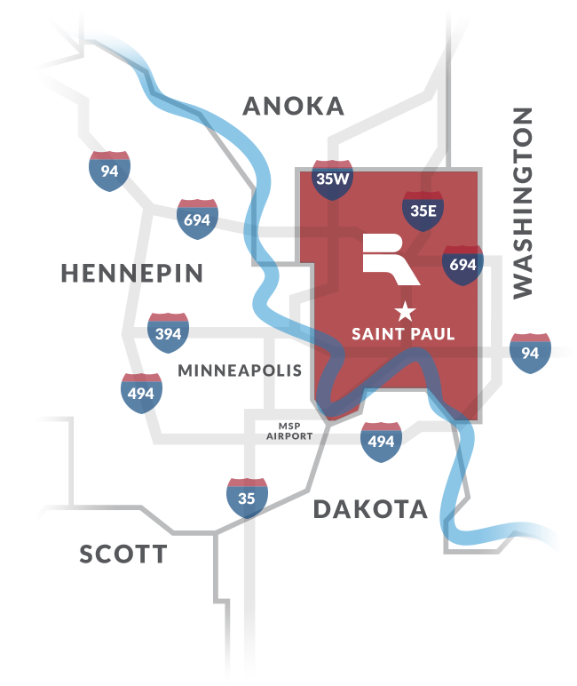 St. Paul, Minnesota (MN) profile: population, maps, real estate